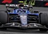 Williams FW47 in practice for the 2025 Abu Dhabi GP